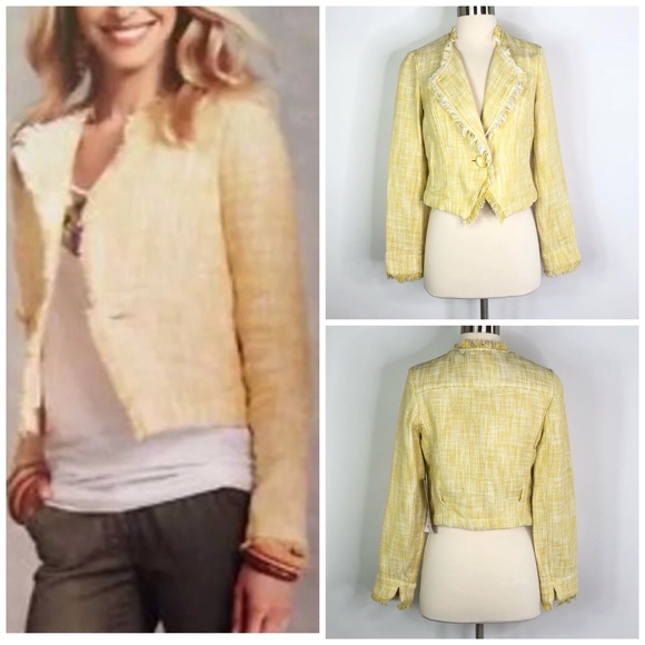 CAbi Jackets & Blazers - Cabi Daisy Tweet Jacket Blazer Size S New